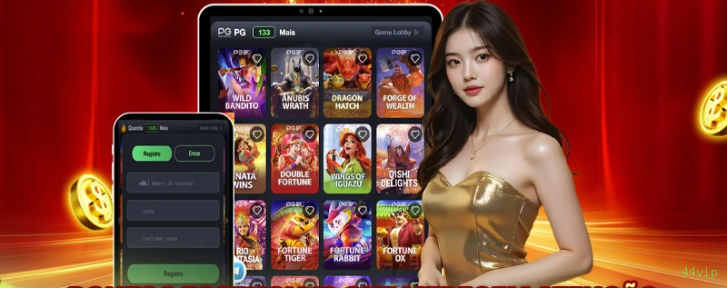 App 44vip para Android e iOS - download grátis